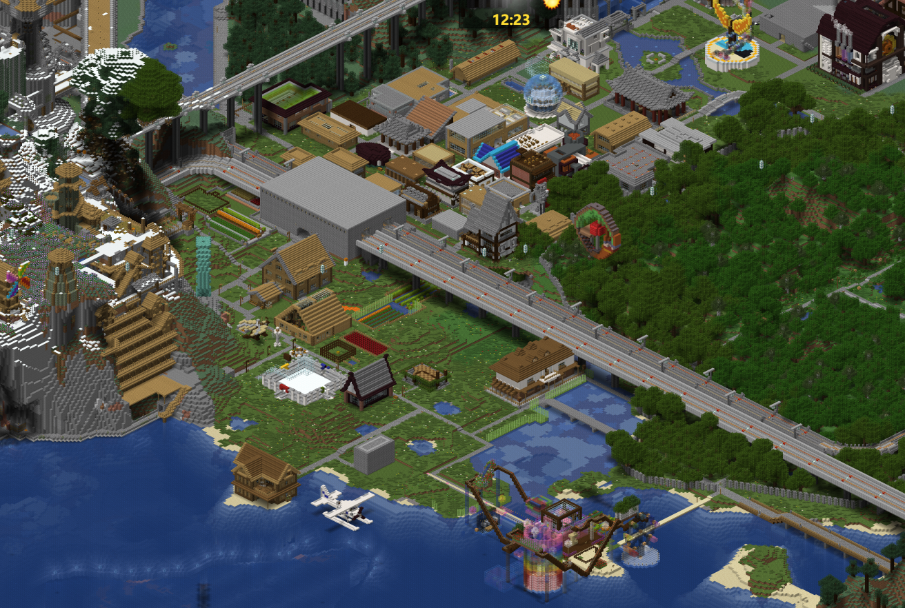 之前的村庄卫星地图