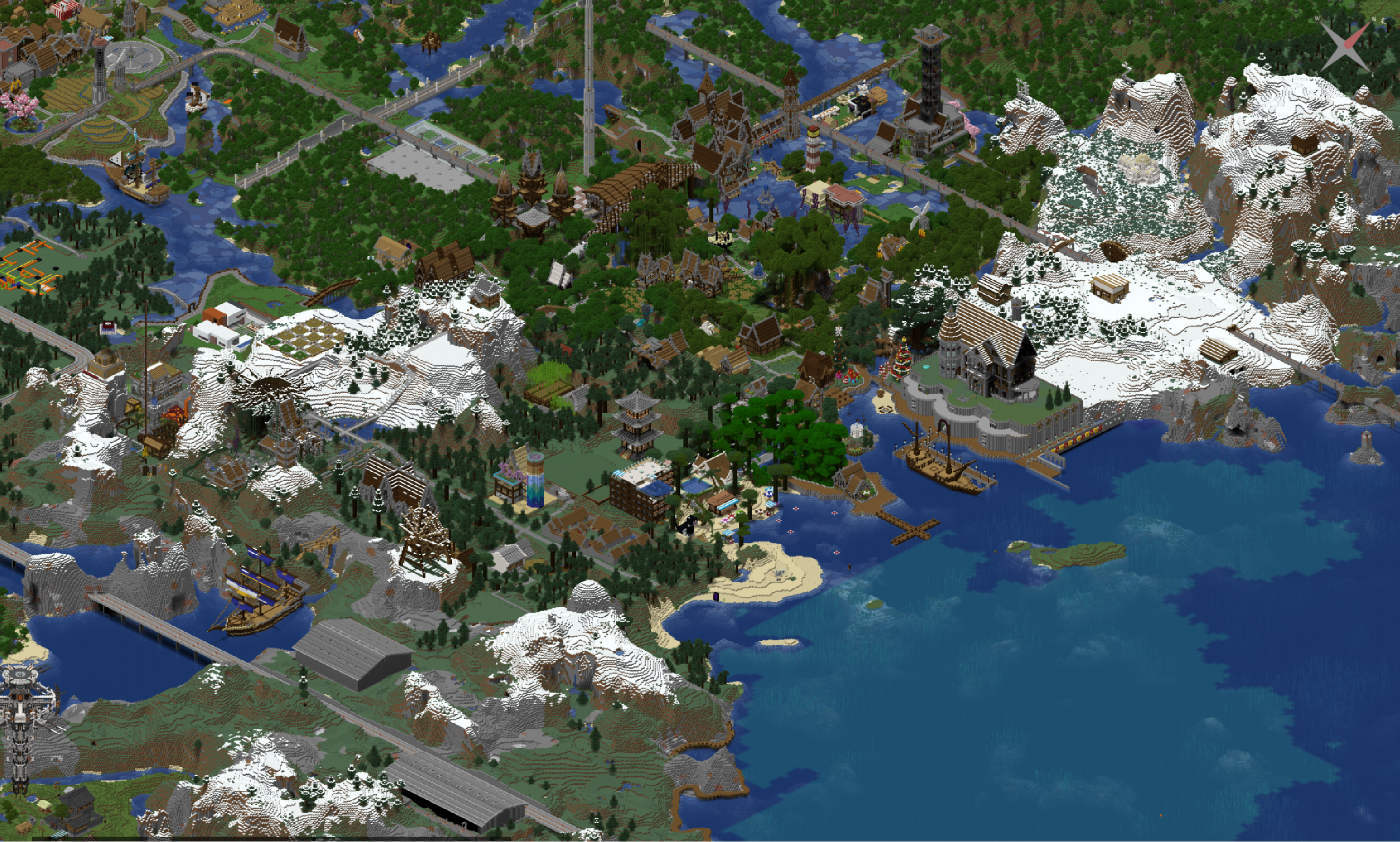 谜之村卫星地图