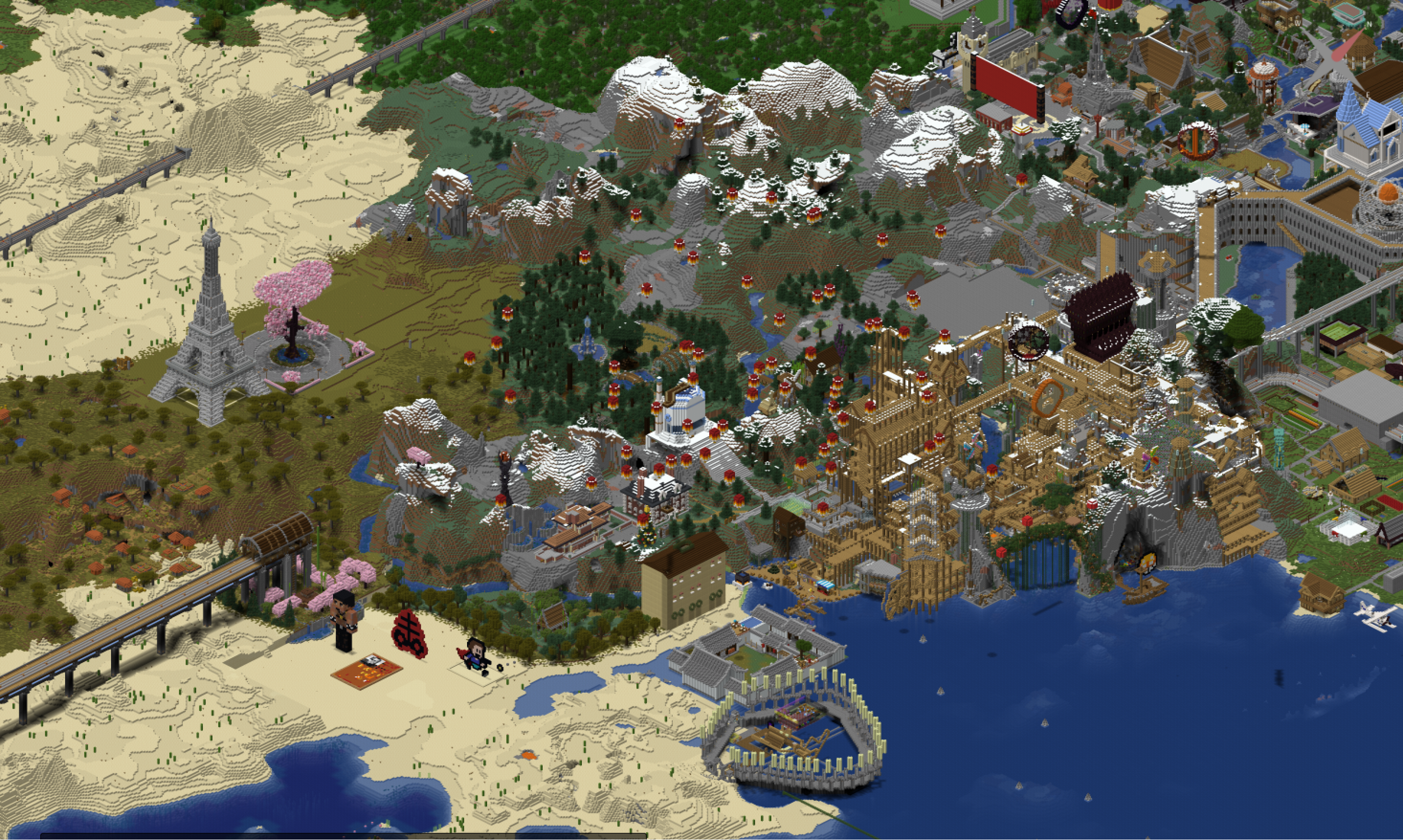 2026年3月19日拍摄 死宅村(地上绅士堂部分)卫星地图