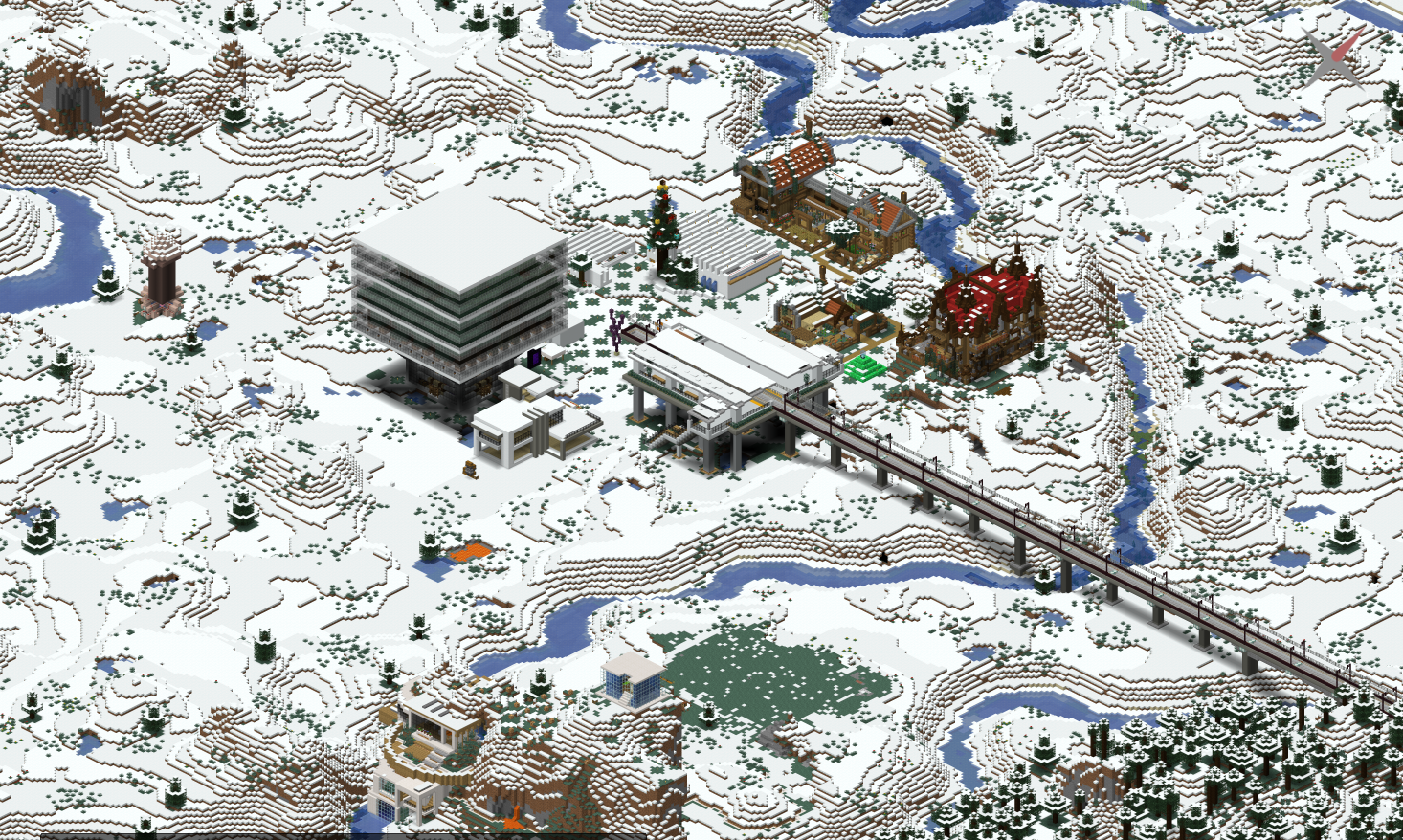 2026年3月19日拍摄 雪村卫星地图